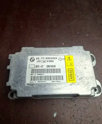 BMW 5 E60 E61 Airbag control unit/module 28016048 65776963024 6963024
