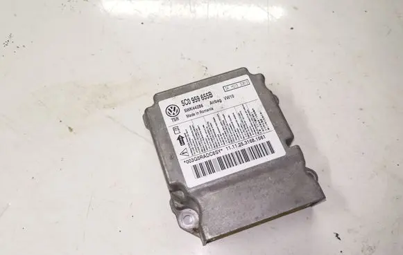 Volkswagen Golf VI Airbag control unit/module 5C0959655B 5WK44286
