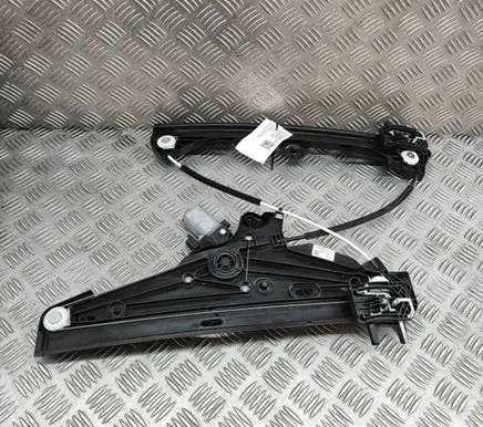 Front door window regulator with motor