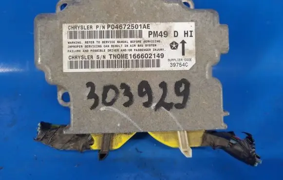 Dodge Caliber Airbag control unit/module 4672501AE