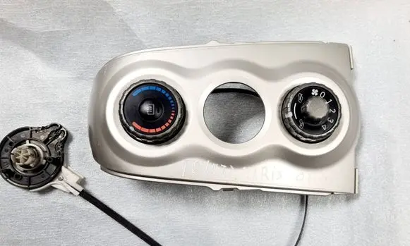 Toyota Yaris Climate control unit