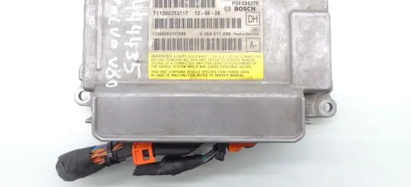 Airbag deployment crash/impact sensor