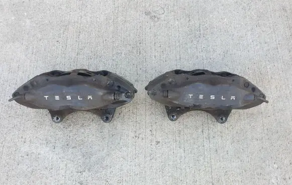Tesla Model S Front brake caliper