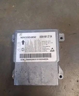 Mercedes-Benz C W204 Airbag control unit/module 5WK44739 A2049012704