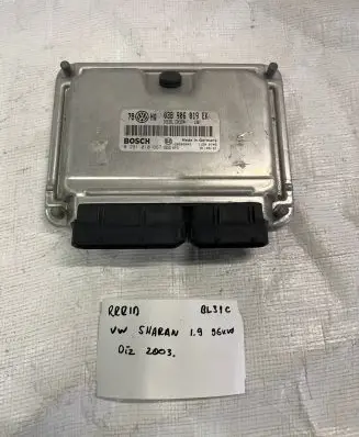 Volkswagen Sharan Engine control unit/module 038906019EK 28SA5041 0281010667