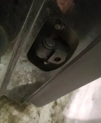 Volvo S40 Rear door check strap stopper 