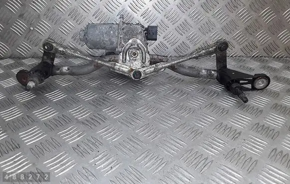 Front wiper linkage