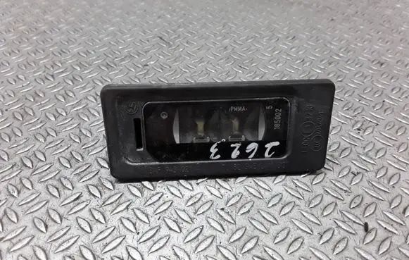 Number plate light