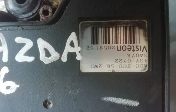 Mazda 6 ABS Pump 4370722 3A07E 2059152
