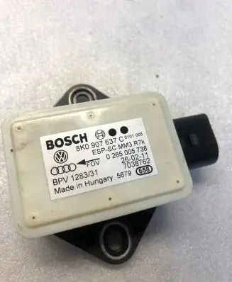 Audi A5 Sportback 8TA ESP acceleration yaw rate sensor 8k0907637c