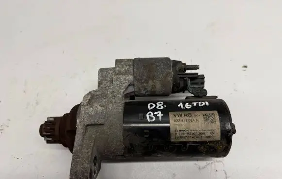 Volkswagen PASSAT B7 Starter motor 02Z911024H 27062014 0001153007