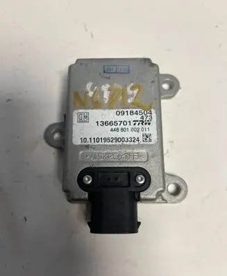 Opel Vectra C ESP acceleration yaw rate sensor 09184504 13665701
