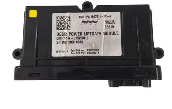 Tesla Model S Tailgate/trunk control unit/module 100751100A P0752P03B 20311633