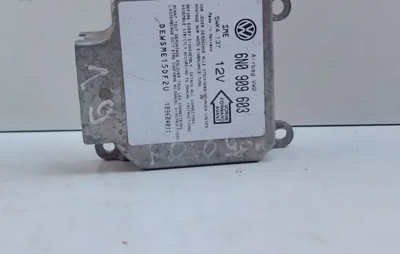 Volkswagen Polo IV 9N3 Airbag control unit/module 6N0909603