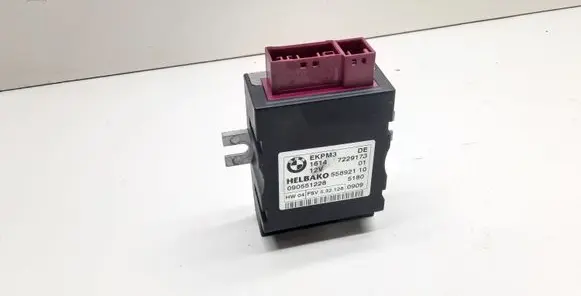 BMW 1 E82 E88 Fuel injection pump control unit/module 7229173 16147229173