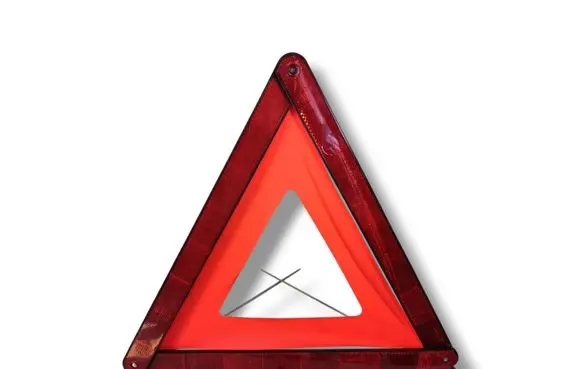 Opel Antara Emergency warning sign 27r033091