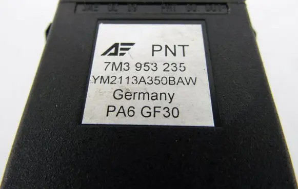 Seat Alhambra (Mk1) Hazard light switch 7M3953235