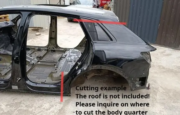 Audi Q8 e-tron Rear quarter panel