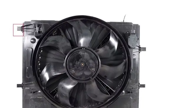 Mercedes-Benz GLC C253 Radiator cooling fan shroud A0999061301