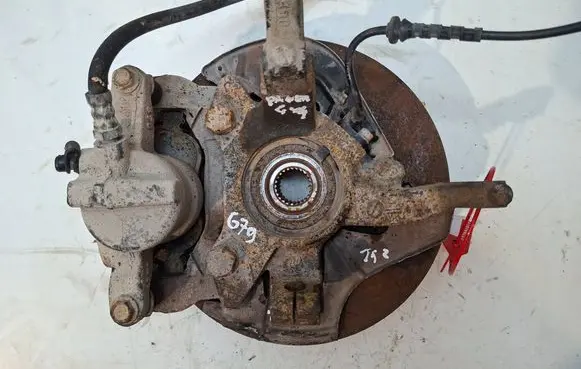 Fiat Panda II Front wheel hub spindle knuckle S27647679