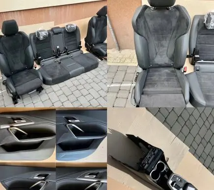 BMW X1 U11 Seat and door cards trim set 1502505