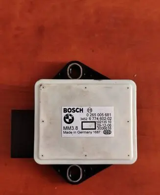 BMW 5 E60 E61 ESP (stability system) control unit 6774602 3006616 0265005681