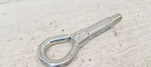 Towing hook eye