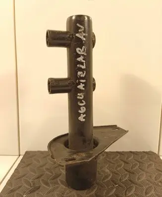 Audi A6 S6 C4 4A Rear bumper shock impact absorber/damper 4A0807331C