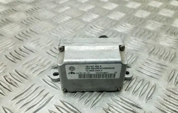 Volkswagen Touareg I ESP acceleration yaw rate sensor 7E0907652A