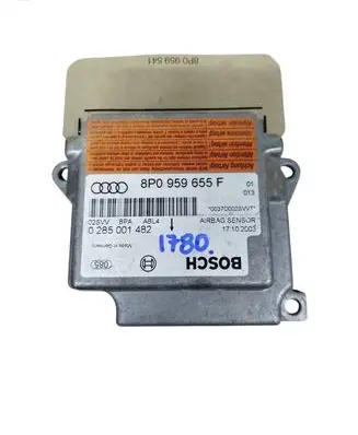 Audi A3 S3 8P Airbag control unit/module 8P0959655F 0285001482