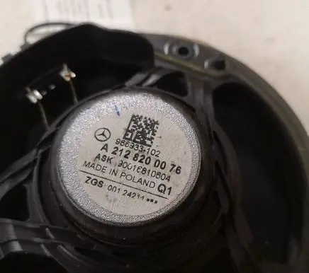 Mercedes-Benz E W212 Rear door speaker 966933102 A2128200076