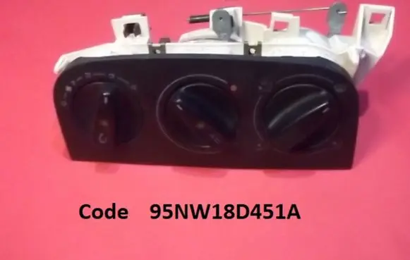 Seat Alhambra (Mk1) Climate control unit 95NW18D451A