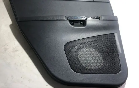 Rear door card panel trim