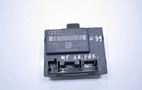 Audi A6 S6 C6 4F Door control unit/module 4F0959795E 4F0910795E