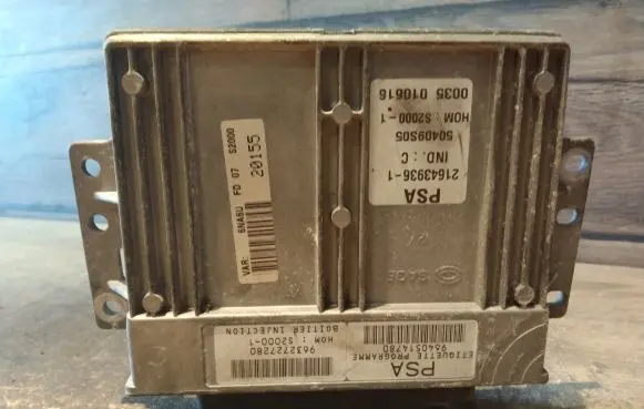 Citroen Xsara Picasso Engine control unit/module 9640514780 9632727280