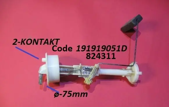 Volkswagen Jetta II Fuel level sensor 191919051D 824311