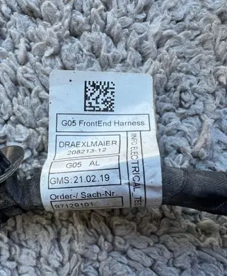 BMW X5 G05 Parking sensor (PDC) wiring loom 8714836 61128734045