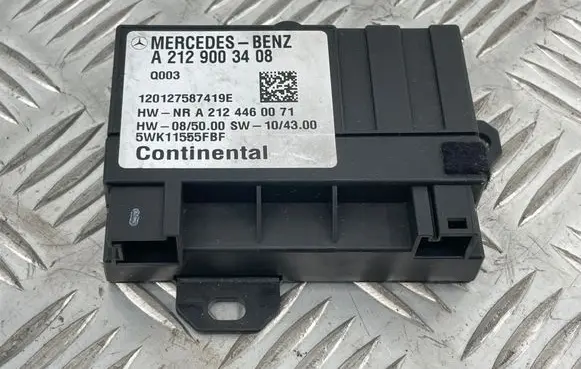 Mercedes-Benz E W212 Fuel injection pump control unit/module A2129003408 5WK11555FBF 120127587419E