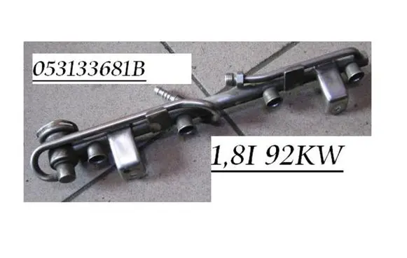 Volkswagen PASSAT B5 Fuel main line pipe 053133681B