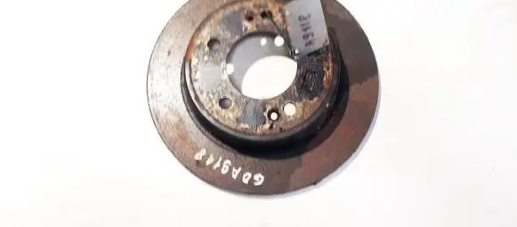 KIA Ceed Rear brake disc neventiliuojamas