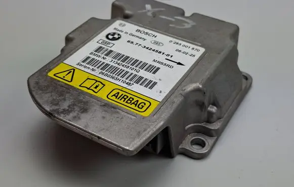 BMW X3 E83 Airbag control unit/module 3424581 0285001870 31342458101Q