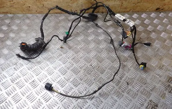 Volkswagen Scirocco Front door wiring loom/harness boot 1K8971121K