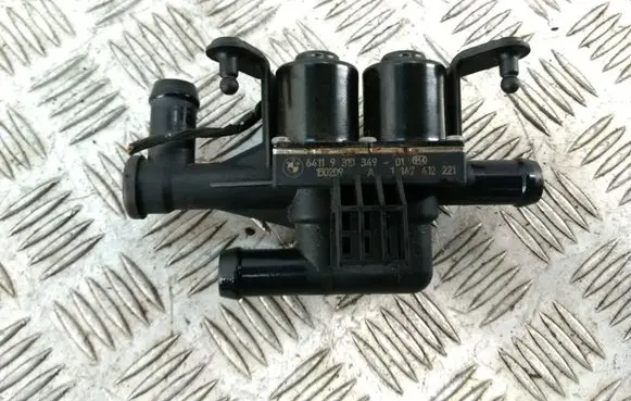 Coolant heater control valve