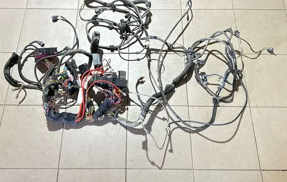Engine installation wiring loom