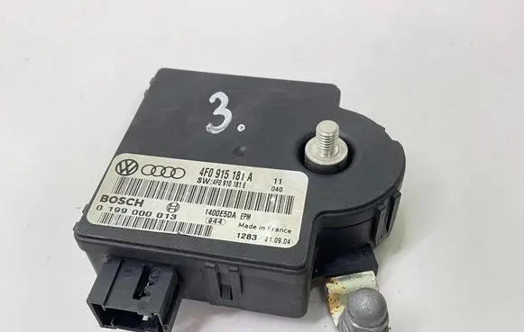 Audi A6 S6 C6 4F Power management control unit 4F0915181A 0199000013 4F0910181E