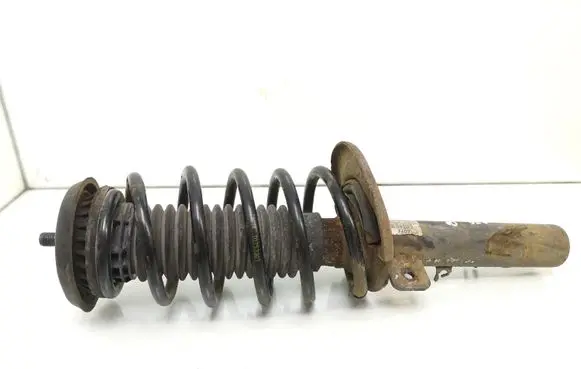 Peugeot 207 Front shock absorber with coil spring 7109 78614 T0753229