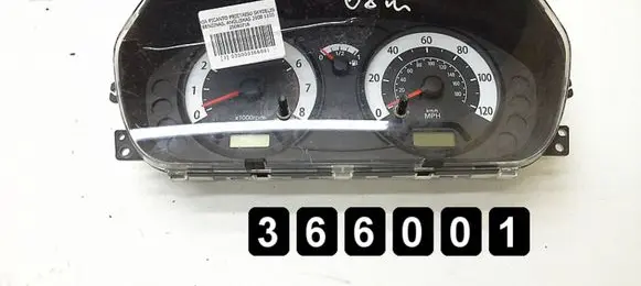 KIA Picanto Speedometer (instrument cluster) 1100 20090716