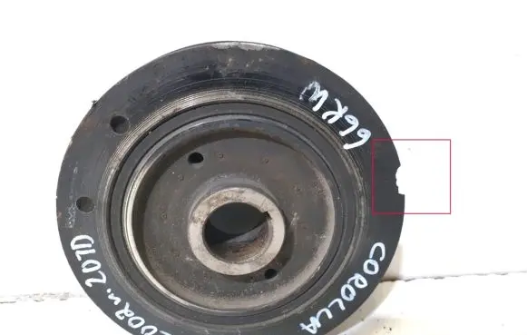 Toyota Corolla Verso E121 Crankshaft pulley