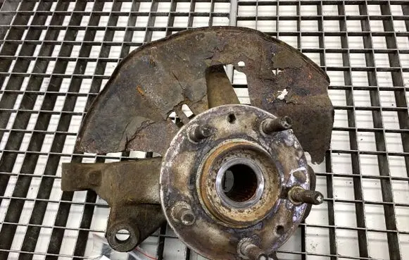 Mazda CX-9 Front wheel hub spindle knuckle