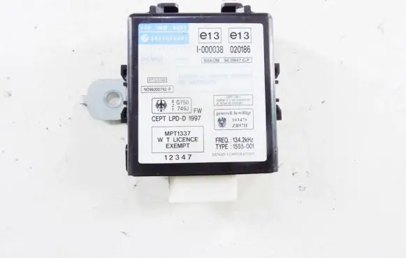 Immobilizer control unit/module